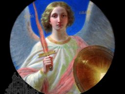 Михаїл Скотті (1814–1861) «Архангел Михаїл» -artmuseum.org.ua